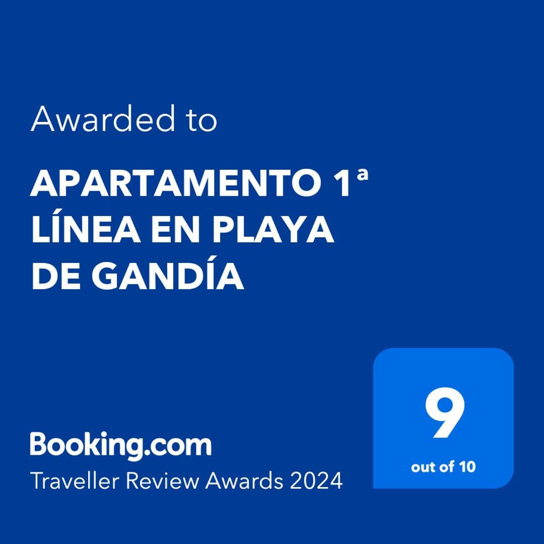 Apartamento 1ª Linea En Playa De Gandia Eksteriør bilde